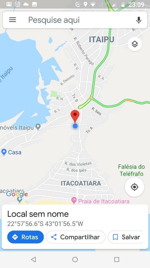 Casa Da Lu Itacoatiara -Apartamento Costao Niterói Exteriér fotografie